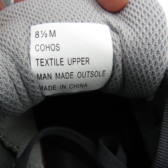 Khombu Cohos Men's Gray Athletic Shoes 8.5M Lightweight  Breathable NEW - Picture 5 of 6